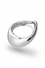 Adonis Stimu XL Glans Ring, Silver