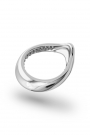 Adonis Stimu Glans Ring, Silver