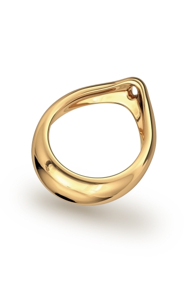 Adonis Prince Albert 3 Glans Ring, Gold