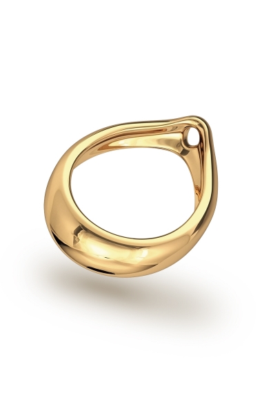 Adonis Prince Albert 4 Glans Ring, Gold