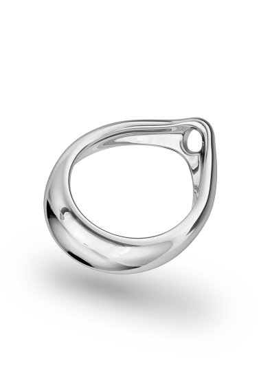 Adonis Prince Albert 5 Glans Ring, Silver