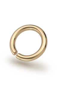 Asopos Classic Glans Ring, Gold