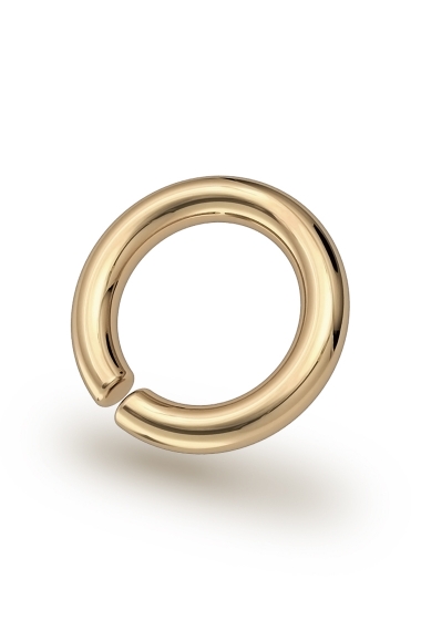Asopos Classic XL Glans Ring, Gold