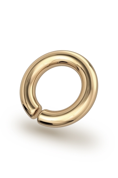 Asopos Classic XL Glans Ring, Gold