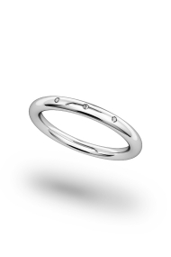 Minos Shine Penis Ring, Silver