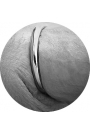 Minos Shine XL Penis Ring, Silver