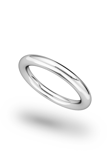 Minos Classic XL Penis Ring, Silver