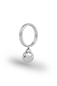 Morpheus Pendeloque Penis Ring, Silver