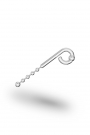 Perseus Ball Chain XL Urethra Ring, Silver