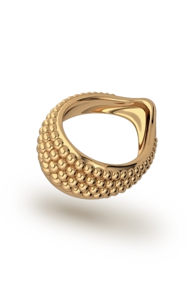 Adonis Pearl XL Glans Ring, Gold