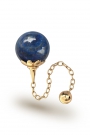 Helena Lapislazuli Vaginal Ball, Gold