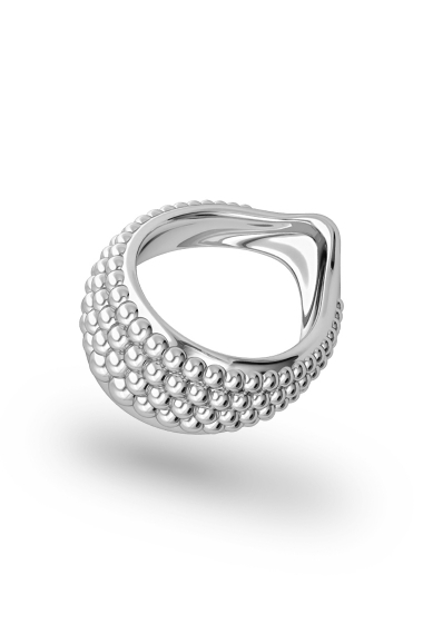 Adonis Pearl XL Glans Ring, Silver
