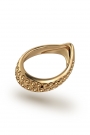 Adonis Vulcano Glans Ring, Gold