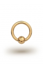 Olympia Classic 1,8/5 Ball Closure Ring, Yellow Gold