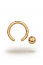 Olympia Classic 1,8/5 Ball Closure Ring, Yellow Gold