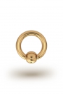 Olympia Classic 2,5/6 Ball Closure Ring, Yellow Gold