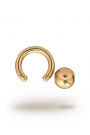 Olympia Classic 2,5/8 Ball Closure Ring, Yellow Gold
