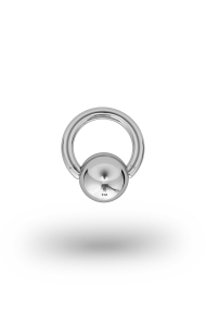 Olympia Classic 2,5/10 Ball Closure Ring, White Gold