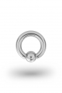 Olympia Classic 3,0/6 Ball Closure Ring, White Gold