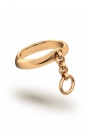 Adonis Chain Glans Ring, Gold