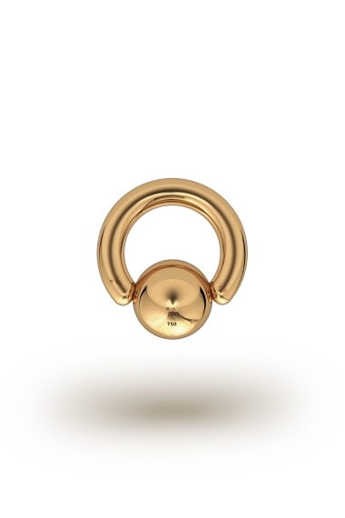 Olympia Classic 3,0/10 Ball Closure Ring, Yellow Gold