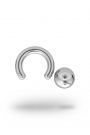 Olympia Classic 3,0/10 Ball Closure Ring, White Gold