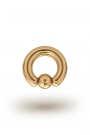Olympia Classic 4,0/6 Ball Closure Ring, Yellow Gold