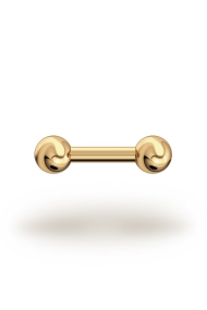 Elis Classic 2,5/6 Barbell, Yellow Gold