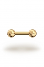 Elis Classic 2,5/6 Barbell, Yellow Gold