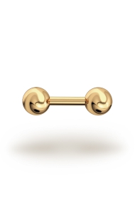 Elis Classic 2,5/8 Barbell, Yellow Gold