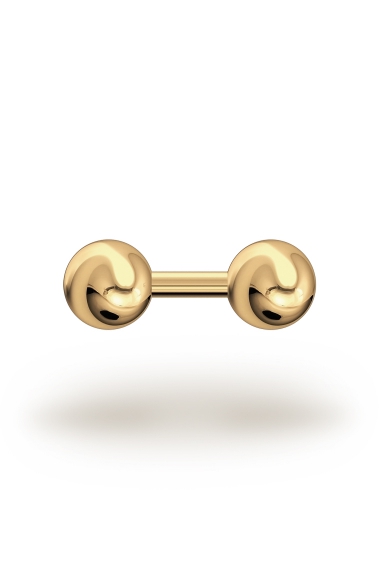 Elis Classic 3,5/12 Barbell, Yellow Gold