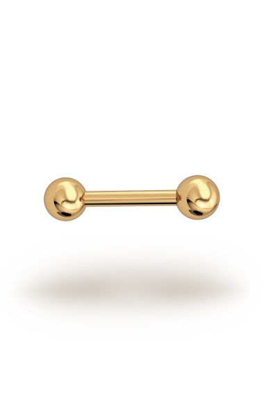 Elis Classic 1,8/5 Barbell, Yellow Gold