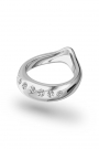 Adonis Shine Glans Ring, Silver