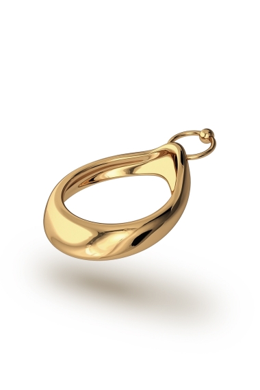Adonis Pierce Glans Ring, Gold